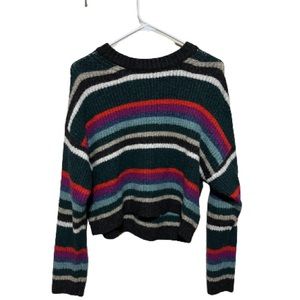 🪩SALE🪩 American Eagle Multicolor Striped Sweater Size Medium
